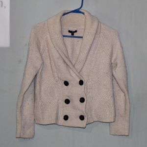 Gap Heavy Wool button front sweater Medium